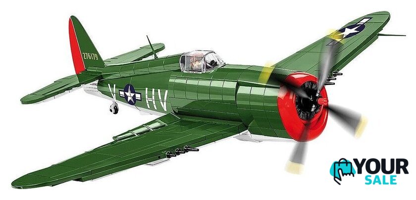 Конструктор Cobi Historical Collection WWII P-47 Thunderbolt - Изображение №3 — Интернет-магазин Your Sale