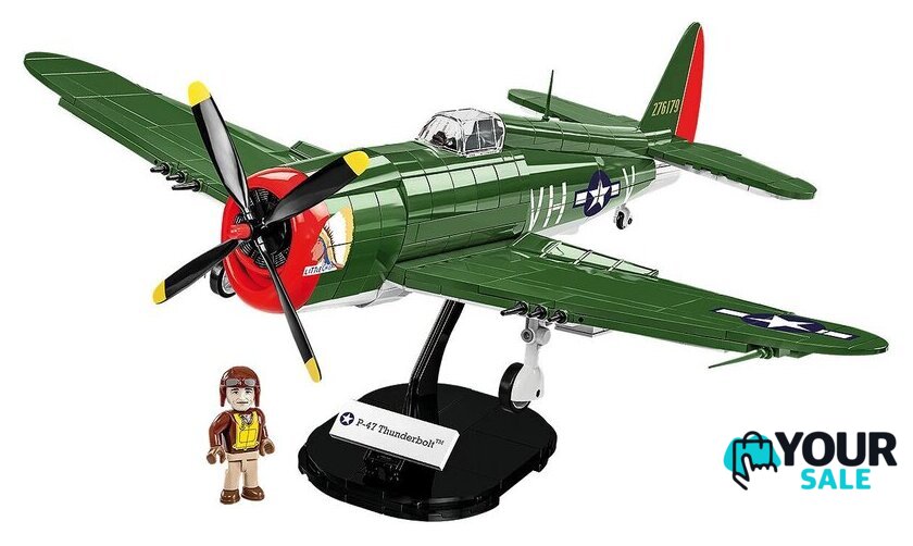 Конструктор Cobi Historical Collection WWII P-47 Thunderbolt - Изображение №2 — Интернет-магазин Your Sale