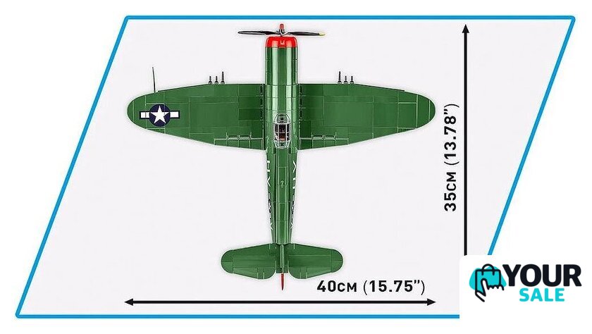 Конструктор Cobi Historical Collection WWII P-47 Thunderbolt - Изображение №9 — Интернет-магазин Your Sale