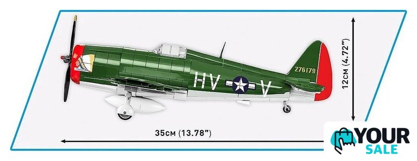 Конструктор Cobi Historical Collection WWII P-47 Thunderbolt - Изображение №8 — Интернет-магазин Your Sale