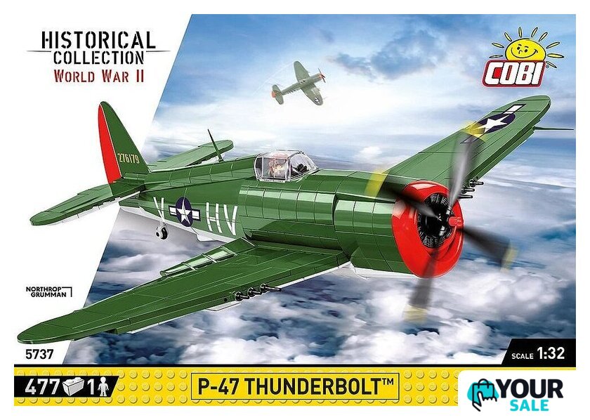 Конструктор Cobi Historical Collection WWII P-47 Thunderbolt - Изображение №1 — Интернет-магазин Your Sale