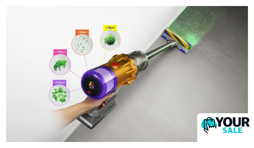 Пылесос Dyson V12 Detect Slim Absolute 448884-01 - Изображение №9 — Интернет-магазин Your Sale