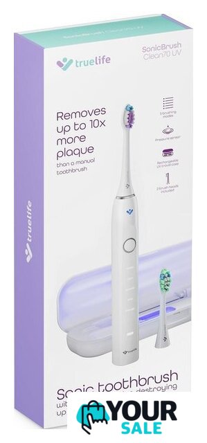 Электрическая зубная щетка TrueLife SonicBrush Clean70 UV (белый) - Изображение №14 — Интернет-магазин Your Sale