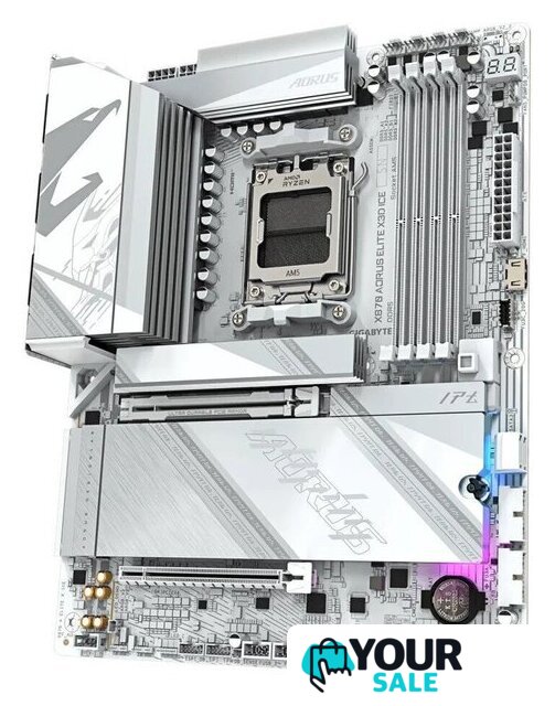 Материнская плата Gigabyte X870 Aorus Elite X3D Ice - Изображение №3 — Интернет-магазин Your Sale