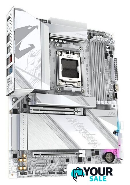 Материнская плата Gigabyte X870 Aorus Elite X3D Ice - Изображение №2 — Интернет-магазин Your Sale