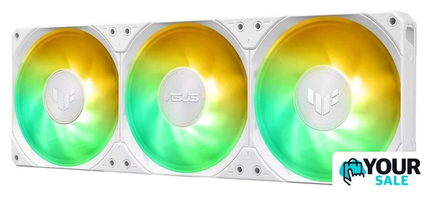 Система жидкостного охлаждения для процессора ASUS TUF Gaming LC III 360 ARGB LCD (белый) - Изображение №2 — Интернет-магазин Your Sale