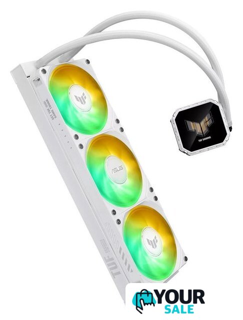 Система жидкостного охлаждения для процессора ASUS TUF Gaming LC III 360 ARGB LCD (белый) - Изображение №5 — Интернет-магазин Your Sale