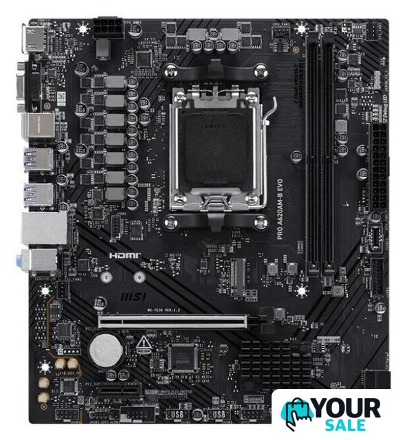 Материнская плата MSI Pro A620AM-B EVO - Изображение №1 — Интернет-магазин Your Sale