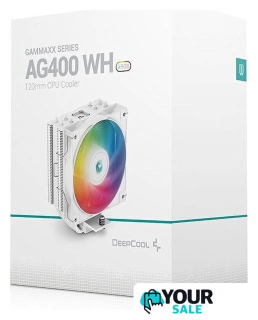 Кулер для процессора DeepCool AG400 WH ARGB R-AG400-WHANMC-G-2 - Изображение №10 — Интернет-магазин Your Sale