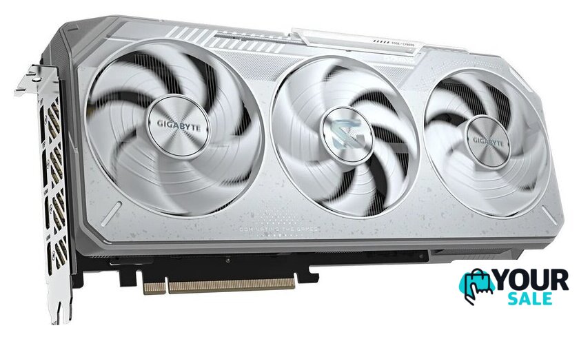 Видеокарта Gigabyte Radeon RX 9070 XT Gaming OC Ice 16G GV-R907XGAMINGOCICE-16GD - Изображение №3 — Интернет-магазин Your Sale