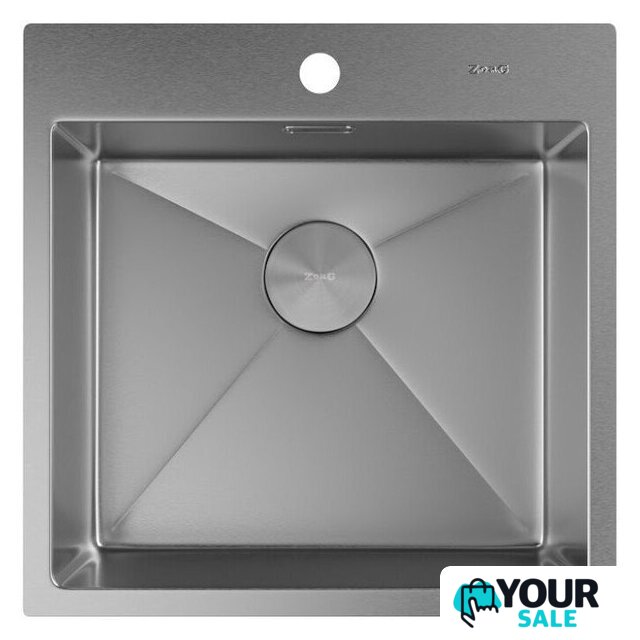 Кухонная мойка ZorG Zerox 51 IF Steel - Изображение №3 — Интернет-магазин Your Sale