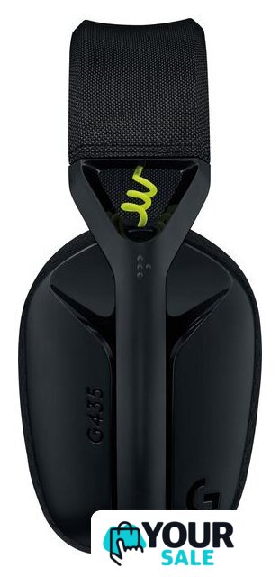 Наушники Logitech G435 Lightspeed (черный/неоновый желтый) - Изображение №3 — Интернет-магазин Your Sale
