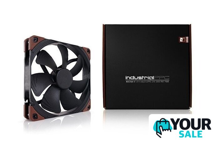 Вентилятор для корпуса Noctua NF-A14 industrialPPC-24V-3000 IP67 PWM - Изображение №3 — Интернет-магазин Your Sale