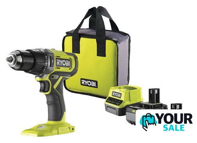 Ударная дрель-шуруповерт Ryobi RPD18-2C52S 5133005526 (с 2-мя АКБ 2 Ач+5 Ач, сумка) - Изображение №1 — Интернет-магазин Your Sale