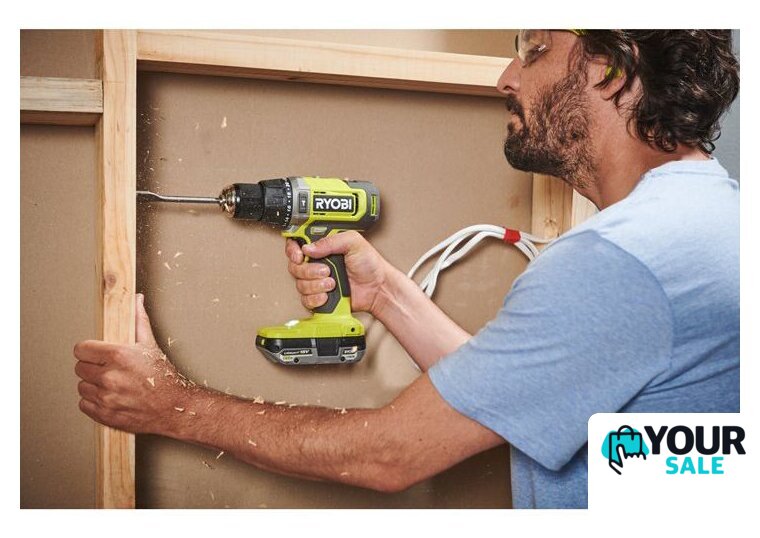 Ударная дрель-шуруповерт Ryobi RPD18-2C52S 5133005526 (с 2-мя АКБ 2 Ач+5 Ач, сумка) - Изображение №4 — Интернет-магазин Your Sale