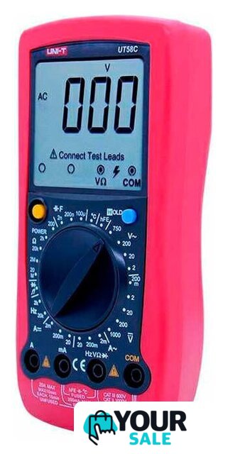 Мультиметр UNI-T UT58C - Изображение №4 — Интернет-магазин Your Sale
