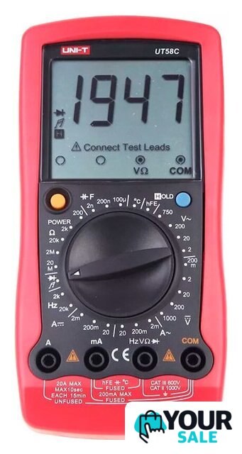 Мультиметр UNI-T UT58C - Изображение №1 — Интернет-магазин Your Sale