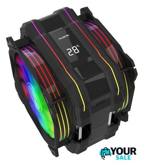 Кулер для процессора ALSEYE M120D Plus (черный) - Изображение №2 — Интернет-магазин Your Sale