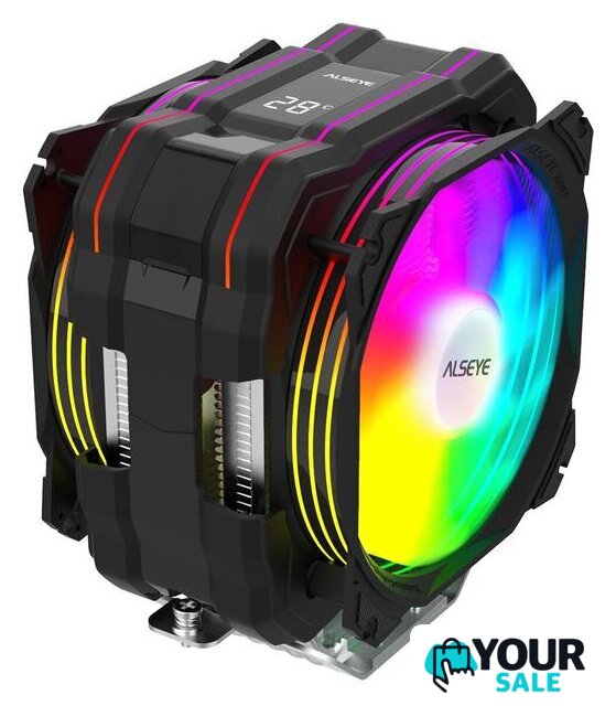 Кулер для процессора ALSEYE M120D Plus (черный) - Изображение №1 — Интернет-магазин Your Sale
