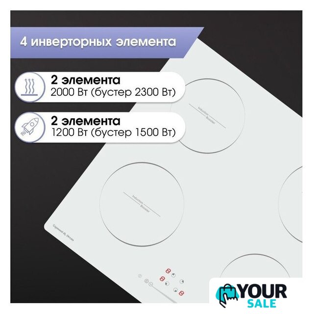 Варочная панель Zigmund & Shtain CI 30.6 W - Изображение №3 — Интернет-магазин Your Sale