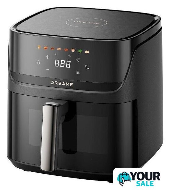 Аэрогриль (аэрофритюрница) Dreame Air Fryer AF10 (черный) - Изображение №2 — Интернет-магазин Your Sale