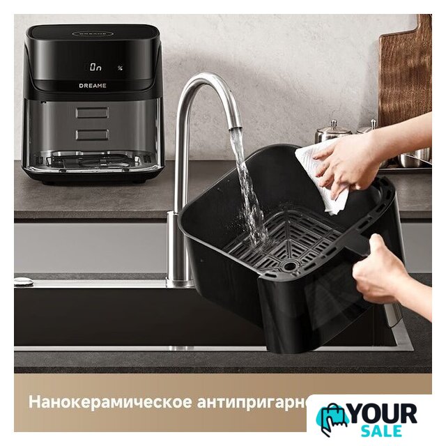 Аэрогриль (аэрофритюрница) Dreame Air Fryer AF10 (черный) - Изображение №11 — Интернет-магазин Your Sale