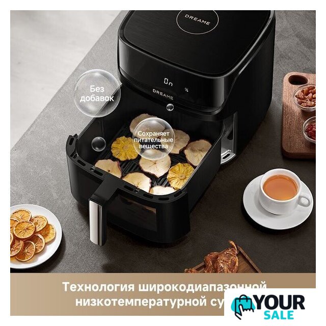 Аэрогриль (аэрофритюрница) Dreame Air Fryer AF10 (черный) - Изображение №10 — Интернет-магазин Your Sale