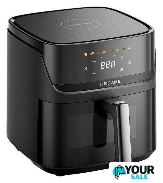 Аэрогриль (аэрофритюрница) Dreame Air Fryer AF10 (черный) - Изображение №3 — Интернет-магазин Your Sale