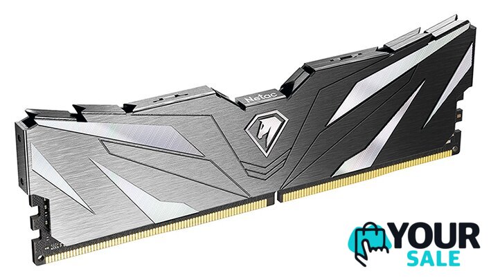 Оперативная память Netac Shadow II Black 8ГБ DDR4 2666МГц NTSWD4P26SP-08K - Изображение №4 — Интернет-магазин Your Sale