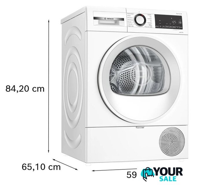 Сушильная машина Bosch Serie 6 WQG233DNPL - Изображение №7 — Интернет-магазин Your Sale