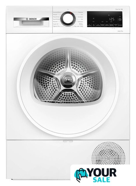Сушильная машина Bosch Serie 6 WQG233DNPL - Изображение №1 — Интернет-магазин Your Sale