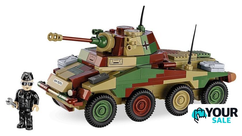 Конструктор Cobi Historical Collection WWII Sd Kfz 234/2 Puma - Изображение №2 — Интернет-магазин Your Sale