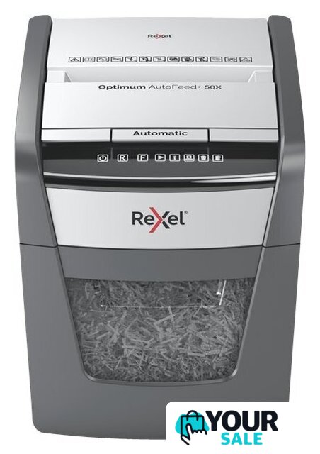 Шредер Rexel Optimum AutoFeed+ 50X - Изображение №1 — Интернет-магазин Your Sale