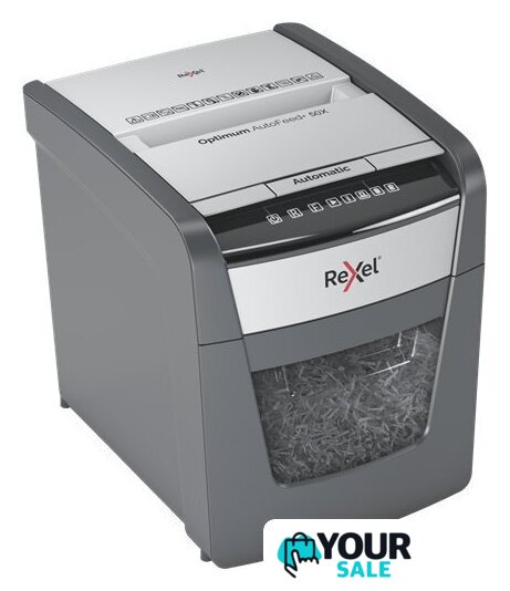 Шредер Rexel Optimum AutoFeed+ 50X - Изображение №3 — Интернет-магазин Your Sale