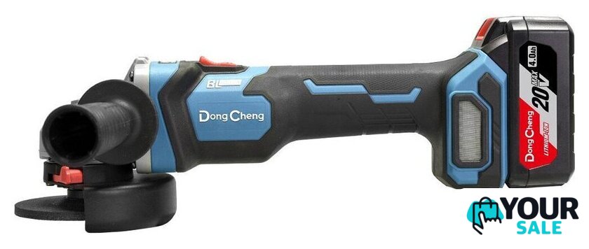 Угловая шлифмашина DongCheng DCSM04-125 Type EM (с 2-мя АКБ, кейс) - Изображение №1 — Интернет-магазин Your Sale