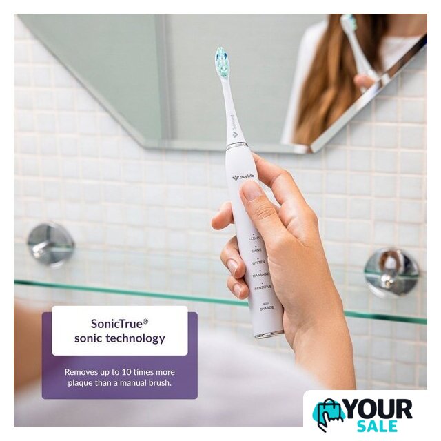 Комплект электрических зубных щеток TrueLife SonicBrush Clean30 Duo - Изображение №3 — Интернет-магазин Your Sale