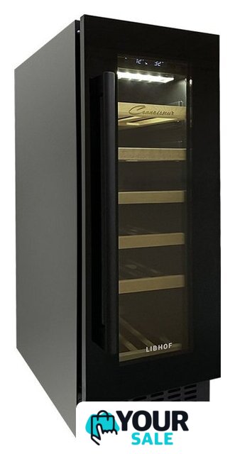 Винный шкаф Libhof Connoisseur CX-19 (черный) - Изображение №1 — Интернет-магазин Your Sale