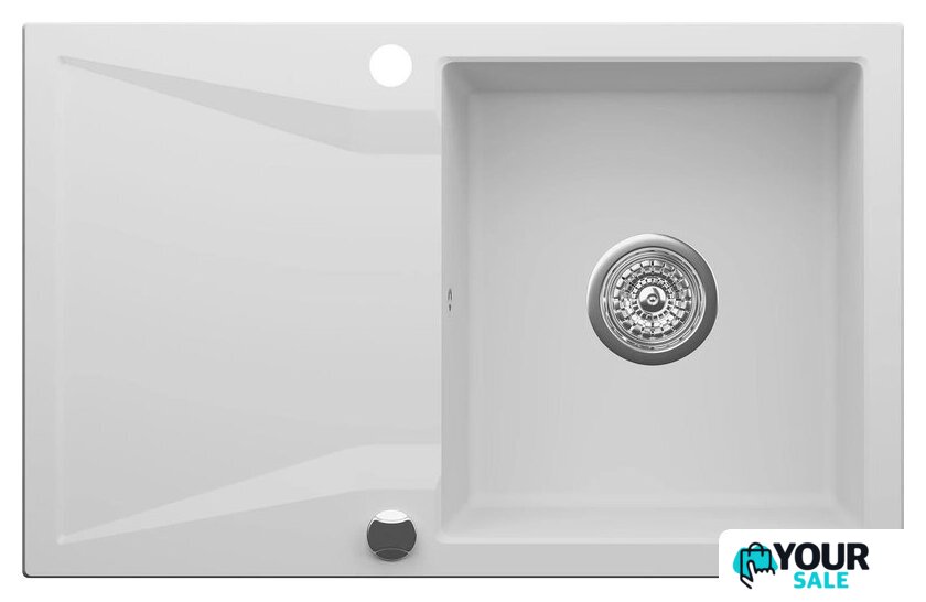 Кухонная мойка Kernau KGS J 5079 1B1D Pure White - Изображение №1 — Интернет-магазин Your Sale