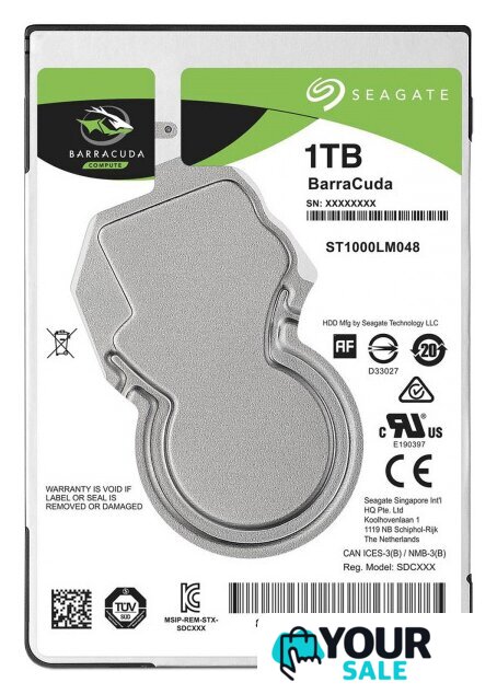 Жесткий диск Seagate Barracuda 1TB [ST1000LM048] - Изображение №1 — Интернет-магазин Your Sale