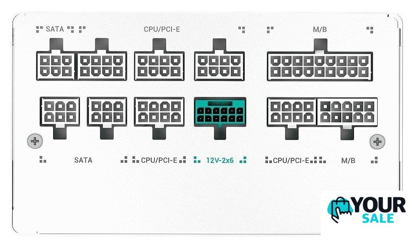 Блок питания DeepCool PN750M WH - Изображение №5 — Интернет-магазин Your Sale