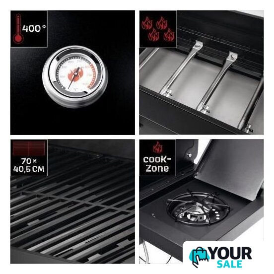 Газовый гриль для дачи Landmann Rookie 4.1 Cook 13712 - Изображение №4 — Интернет-магазин Your Sale