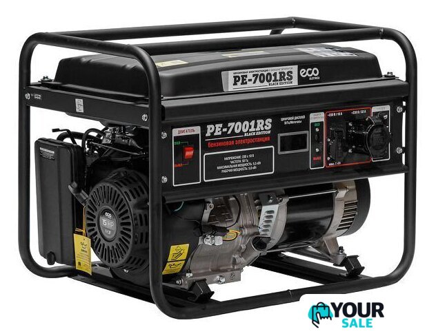Бензиновый генератор ECO PE-7001RS (black edition) - Изображение №1 — Интернет-магазин Your Sale