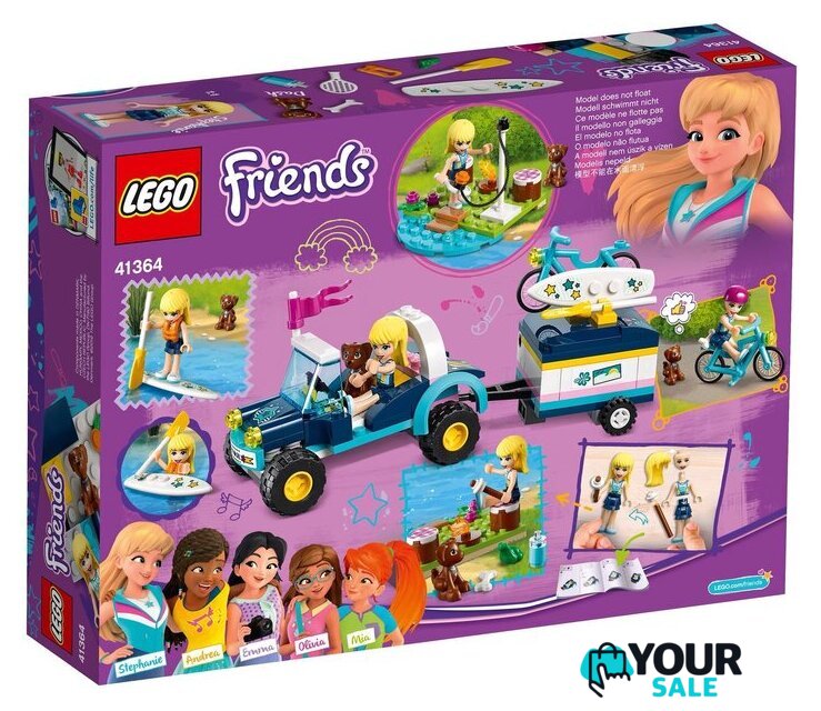 Конструктор LEGO Friends 41364 Багги с прицепом Стефани - Изображение №1 — Интернет-магазин Your Sale