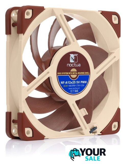 Вентилятор для корпуса Noctua NF-A12x25 5V PWM - Изображение №3 — Интернет-магазин Your Sale