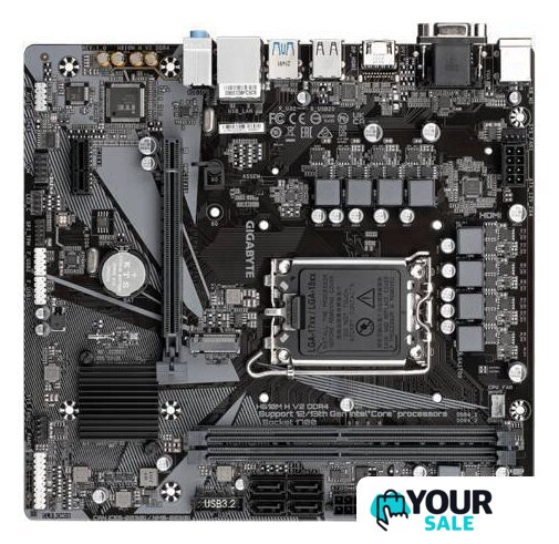 Материнская плата Gigabyte H610M H V2 DDR4 (rev. 1.0) - Изображение №4 — Интернет-магазин Your Sale