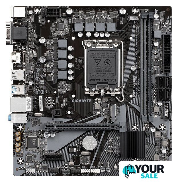 Материнская плата Gigabyte H610M H V2 DDR4 (rev. 1.0) - Изображение №1 — Интернет-магазин Your Sale