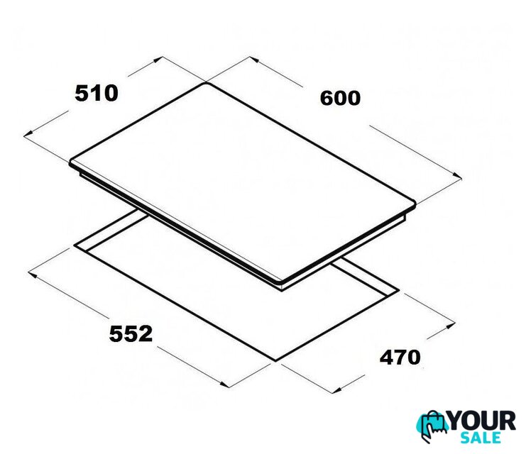 Варочная панель Schtoff H6001C15IS Black - Изображение №5 — Интернет-магазин Your Sale