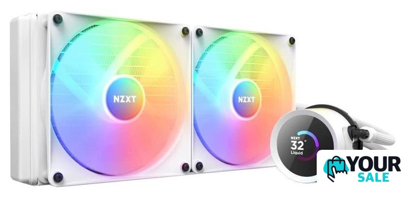Система жидкостного охлаждения для процессора NZXT Kraken 280 RGB RL-KR280-W1 - Изображение №1 — Интернет-магазин Your Sale