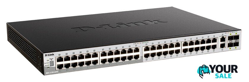 Управляемый коммутатор 3-го уровня D-Link DGS-3130-54TS/B1A - Изображение №1 — Интернет-магазин Your Sale