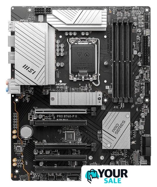 Материнская плата MSI Pro B760-P II - Изображение №1 — Интернет-магазин Your Sale
